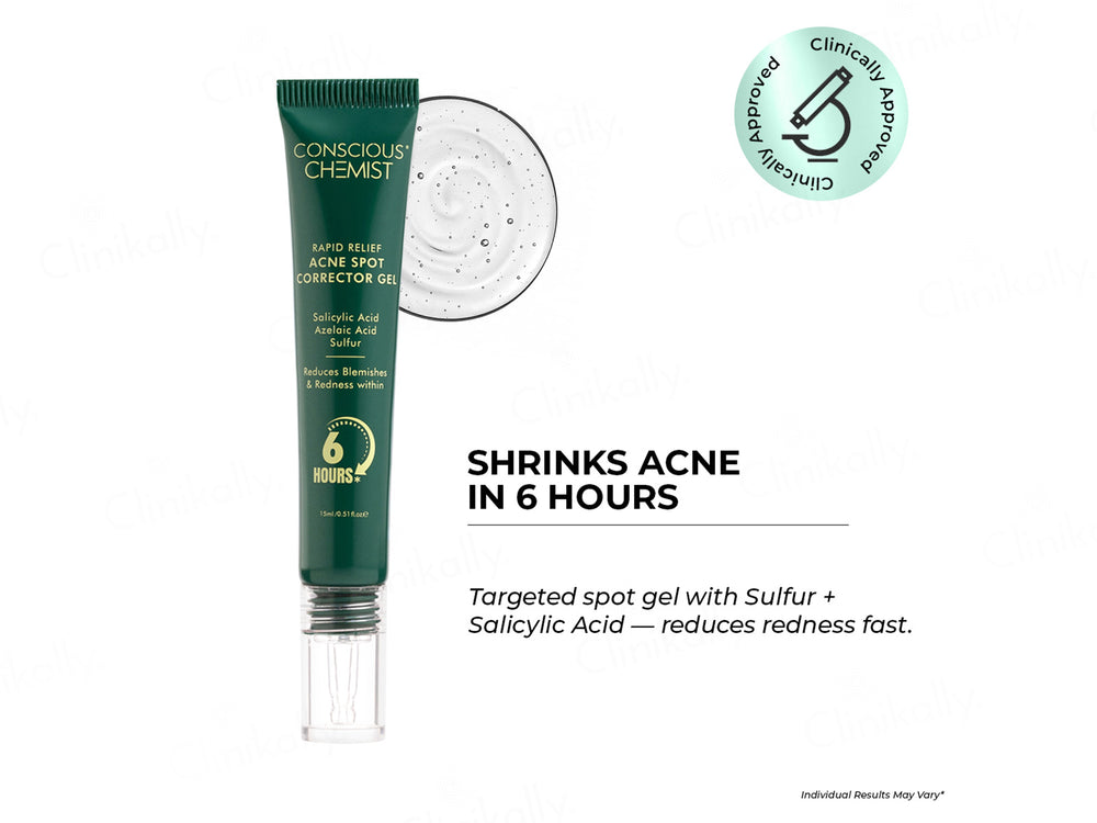 Conscious Chemist Rapid Relief Acne Spot Corrector Gel