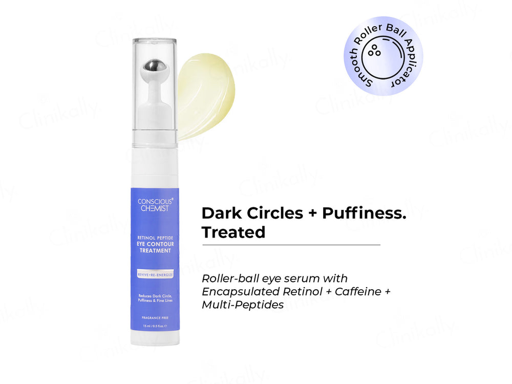 Conscious Chemist Retinol Peptide Eye Contour Treatment