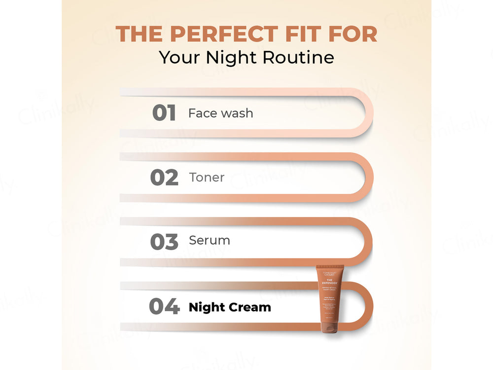 Conscious Chemist The Defender Peptide Retinol Night Cream
