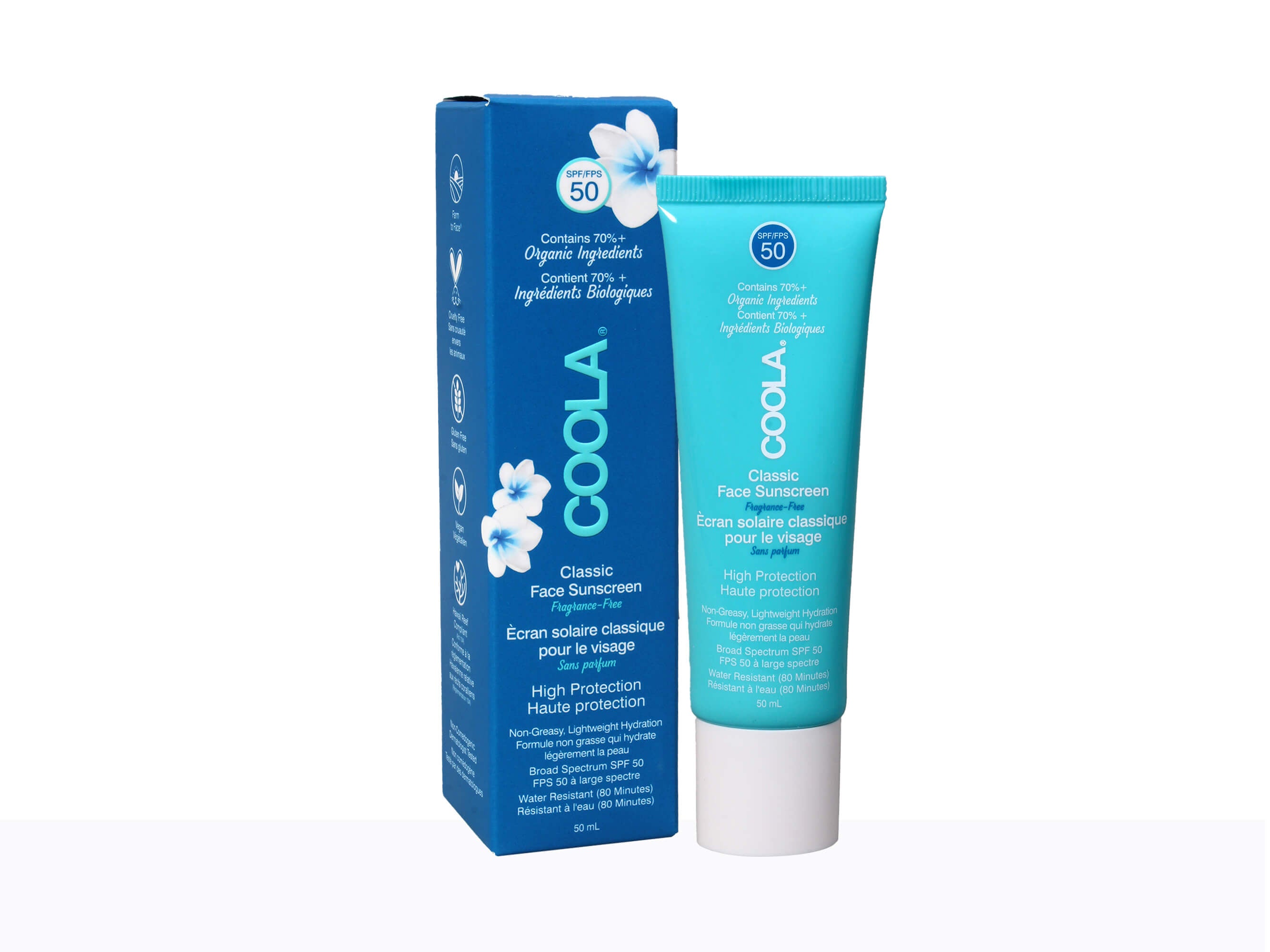 Coola Classic Face Sunnscreen SPF 50 - Clinikally