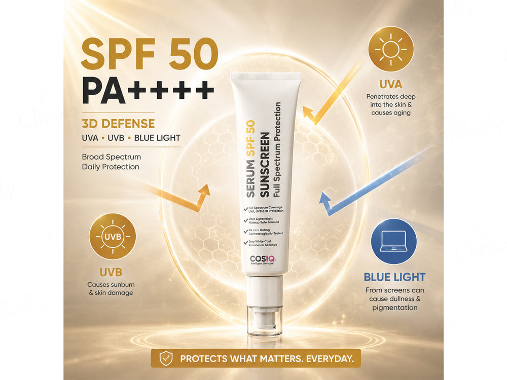 CosIQ Serum Sunscreen SPF 50 PA++++