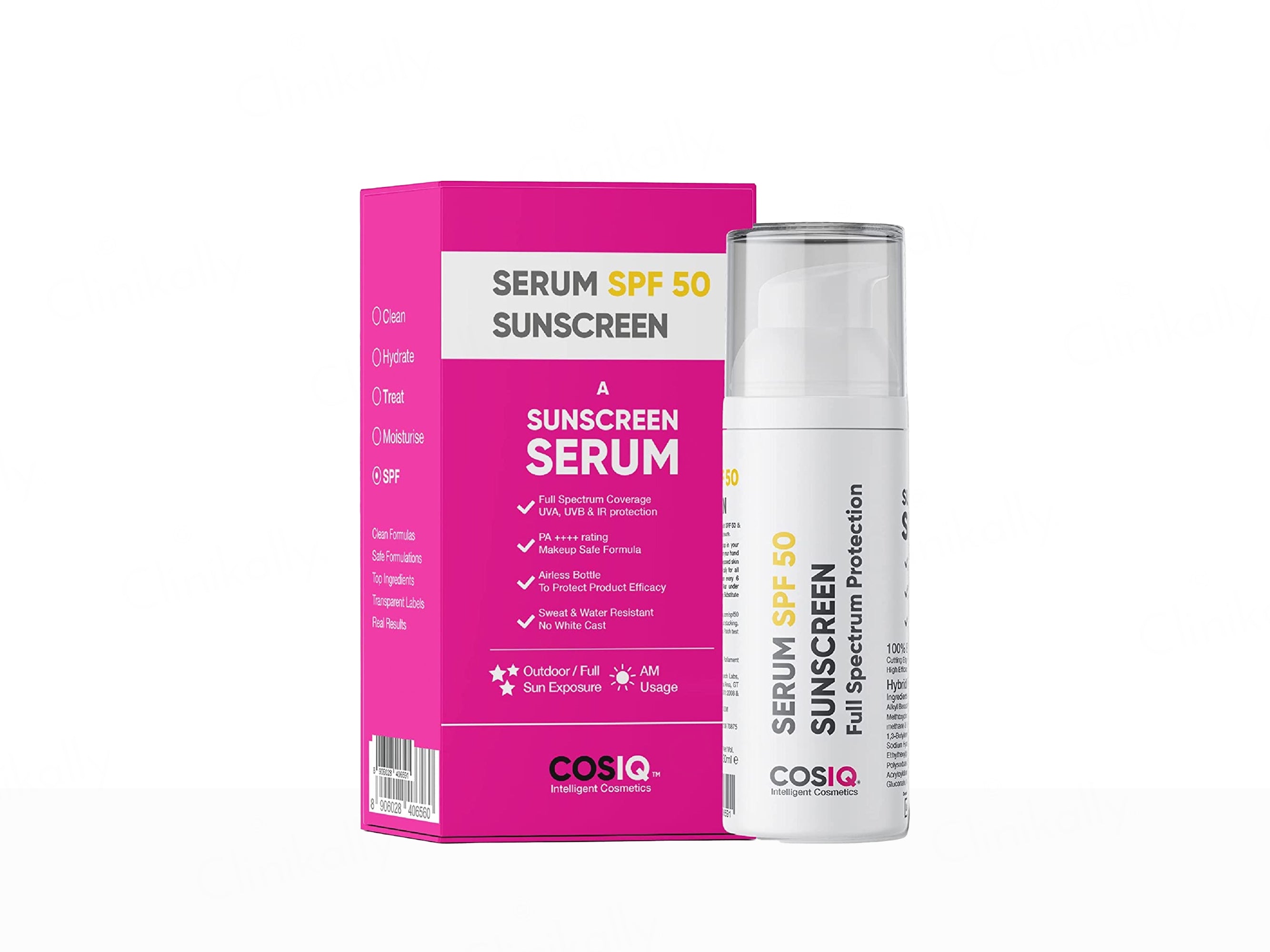 CosIQ Serum Sunscreen SPF 50 PA++++