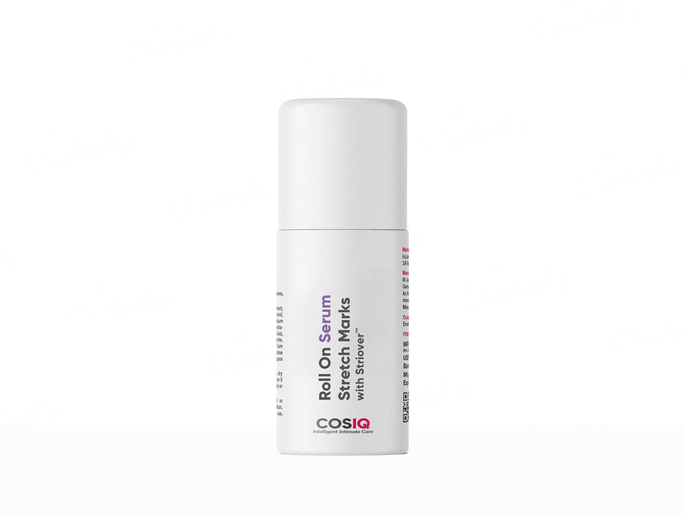 CosIQ Stretch Marks Removal Roll-On Serum With Striover