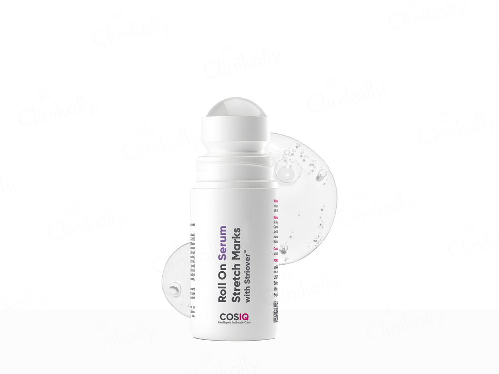 CosIQ Stretch Marks Removal Roll-On Serum With Striover