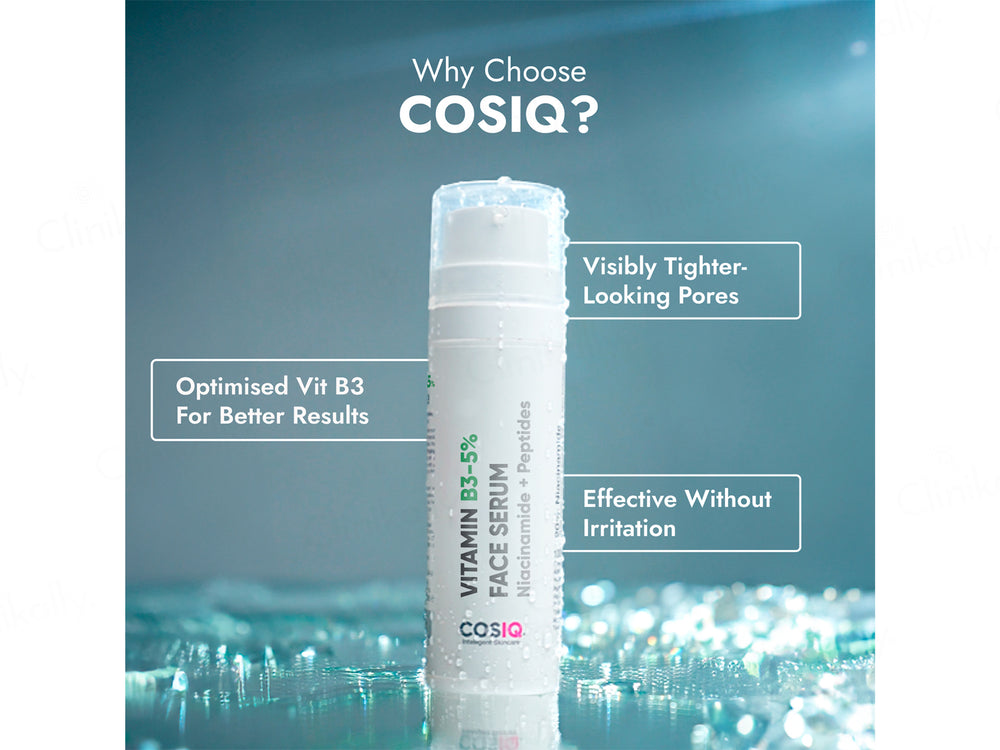 CosIQ Vitamin B3-5% Niacinamide Face Serum