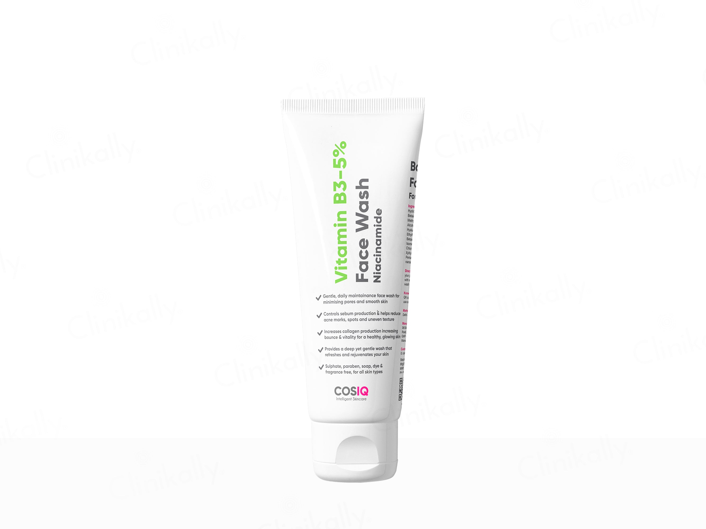 CosIQ Vitamin B3-5% Niacinamide Face Wash