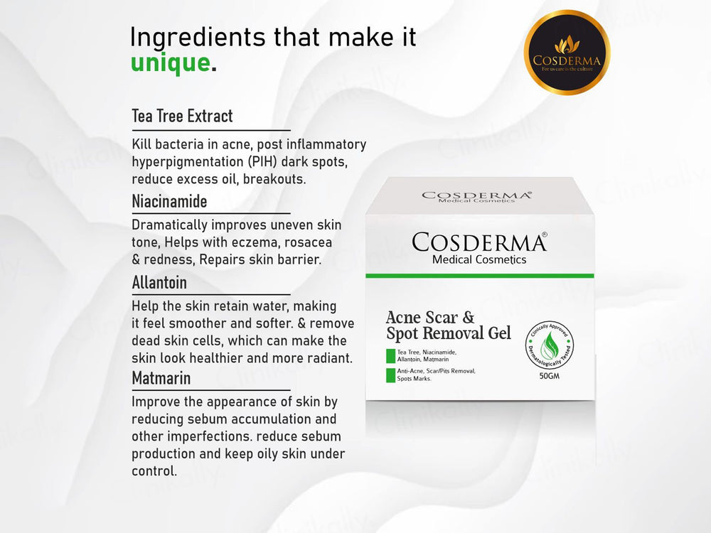 Cosderma Acne Scar & Spot Removal Gel