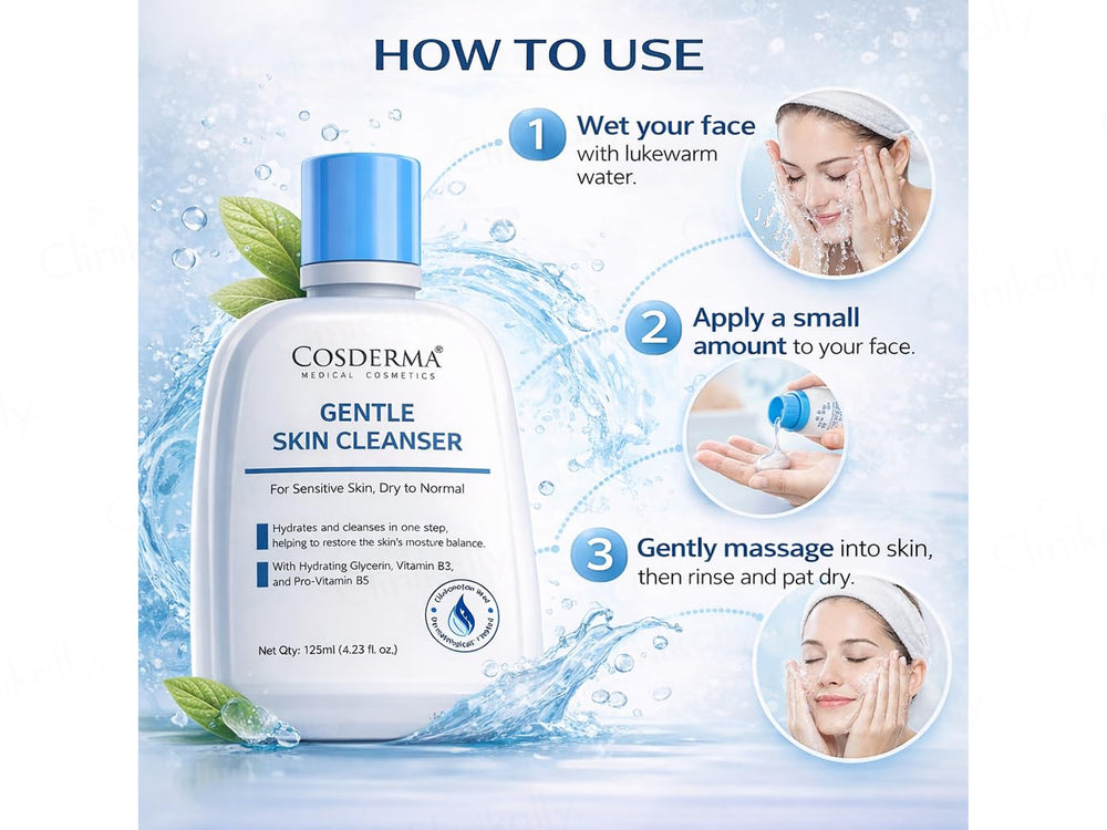 Cosderma Gentle Skin Cleanser