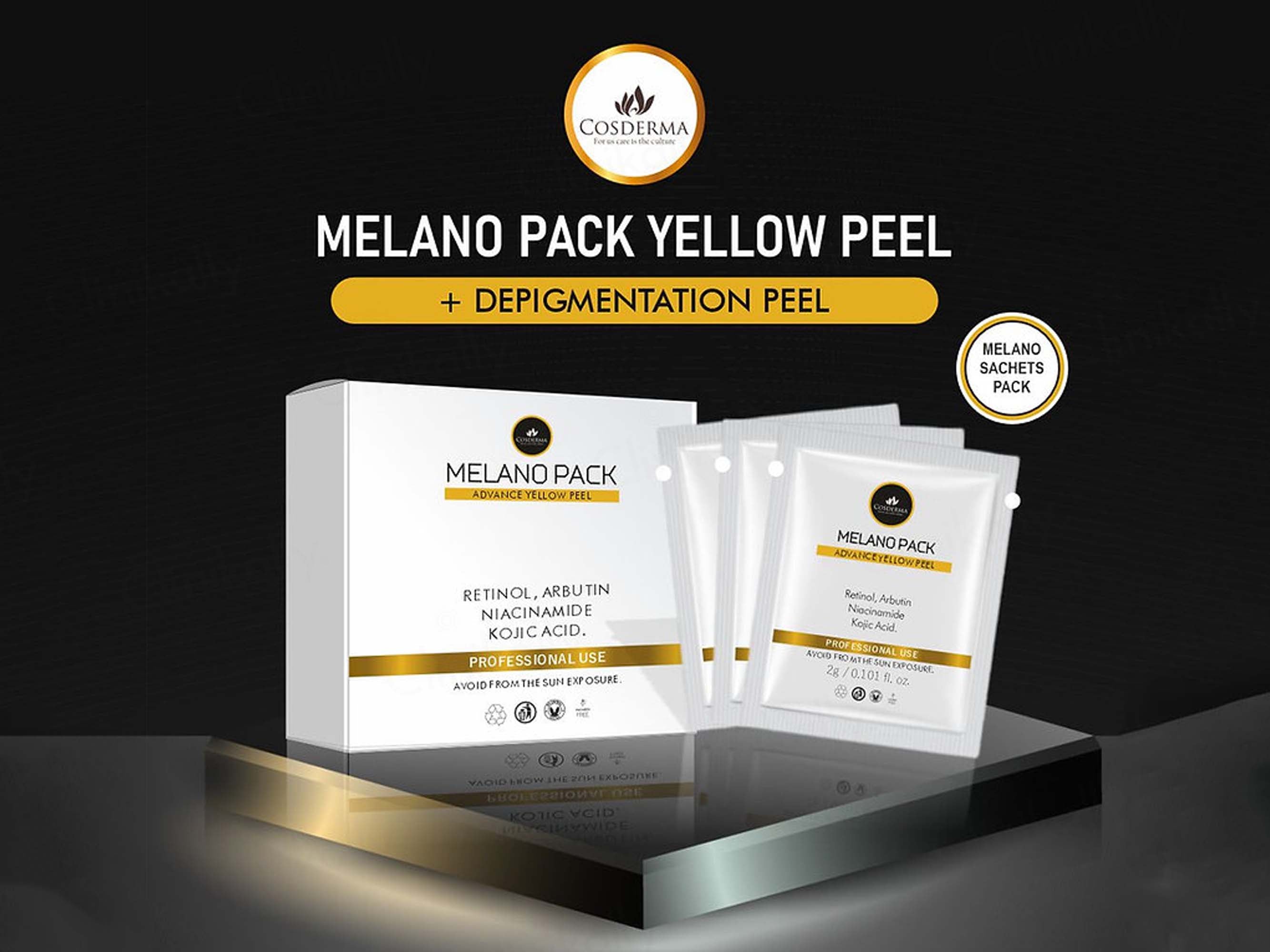 Cosderma Melano Pack Advance Yellow Peel