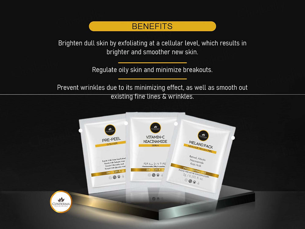 Cosderma Melano Pack Advance Yellow Peel