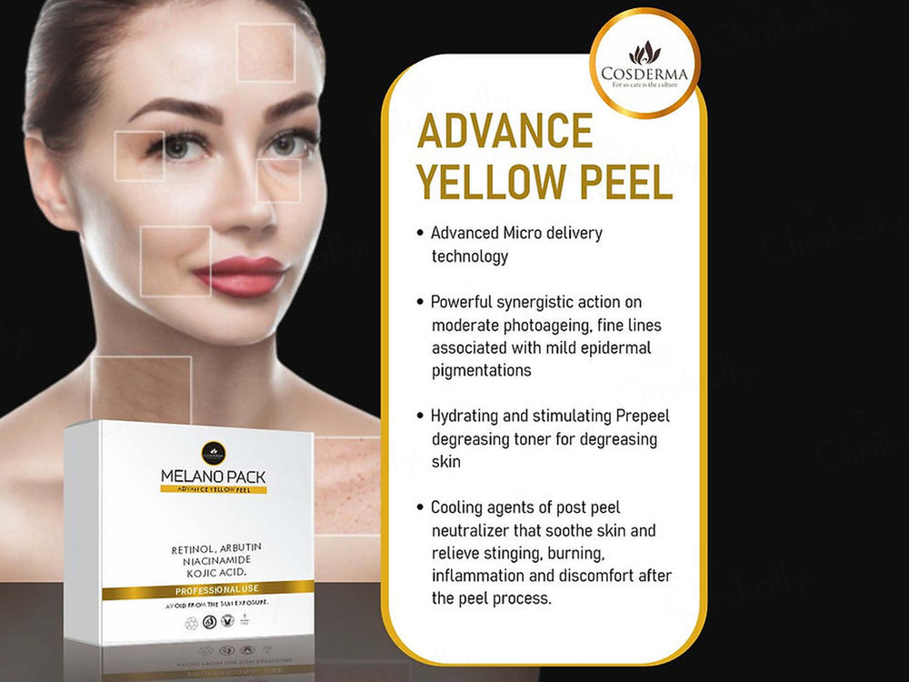 Cosderma Melano Pack Advance Yellow Peel