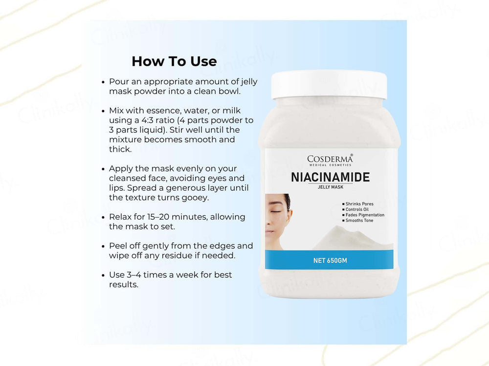 Cosderma Niacinamide Jelly Mask