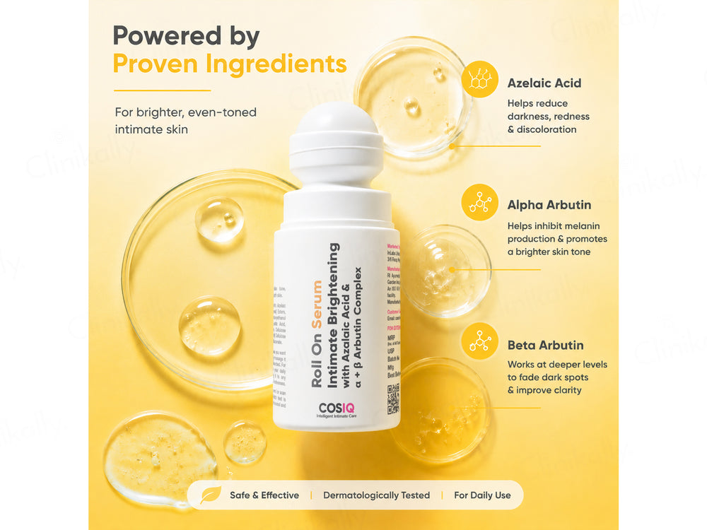 CosiQ Intimate Brightening Roll-On Serum