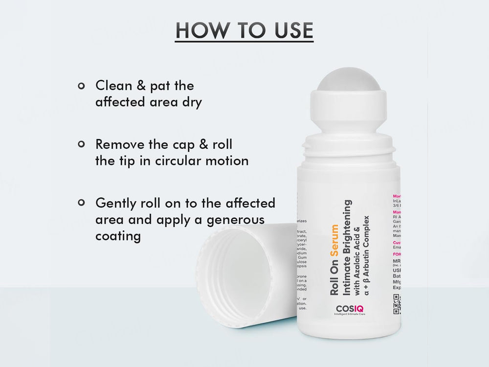 CosiQ Intimate Brightening Roll-On Serum