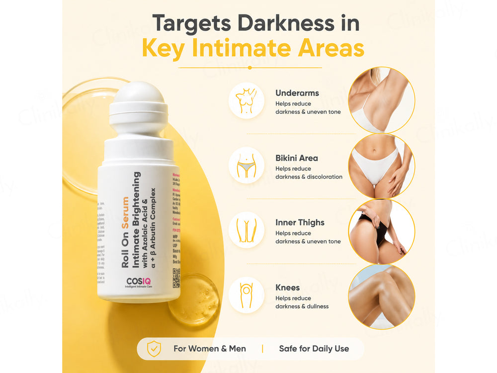 CosiQ Intimate Brightening Roll-On Serum