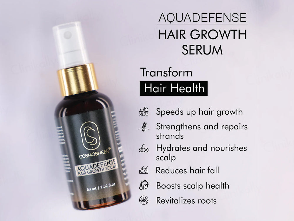Cosmosheer Aquadefense Hair Growth Serum
