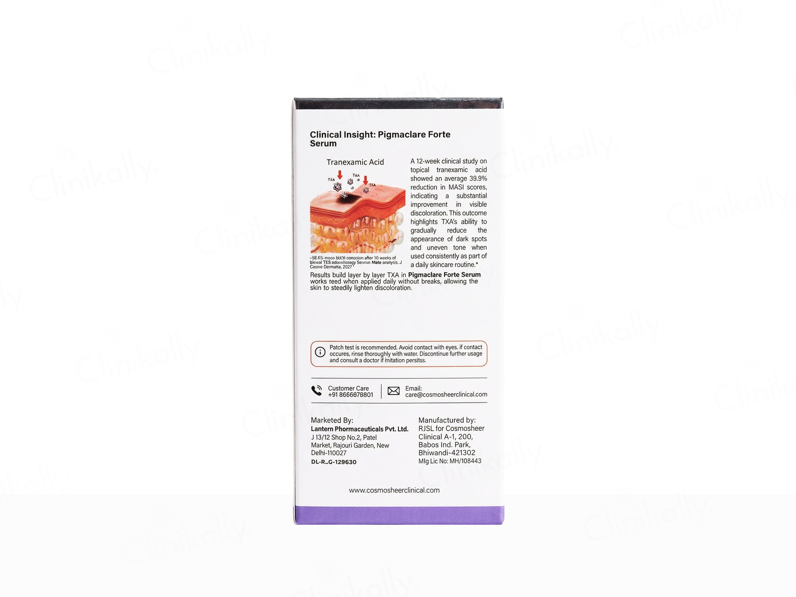 Cosmosheer Clinical Pigmaclare Forte Serum