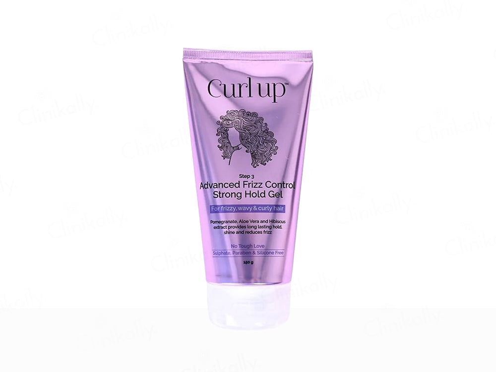 Curl Up Advanced Frizz Control Strong Hold Gel