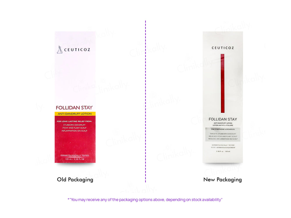 Ceuticoz Follidan Stay Anti Dandruff Lotion