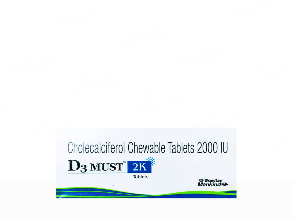 D3 Must 2K Chewable Tablet