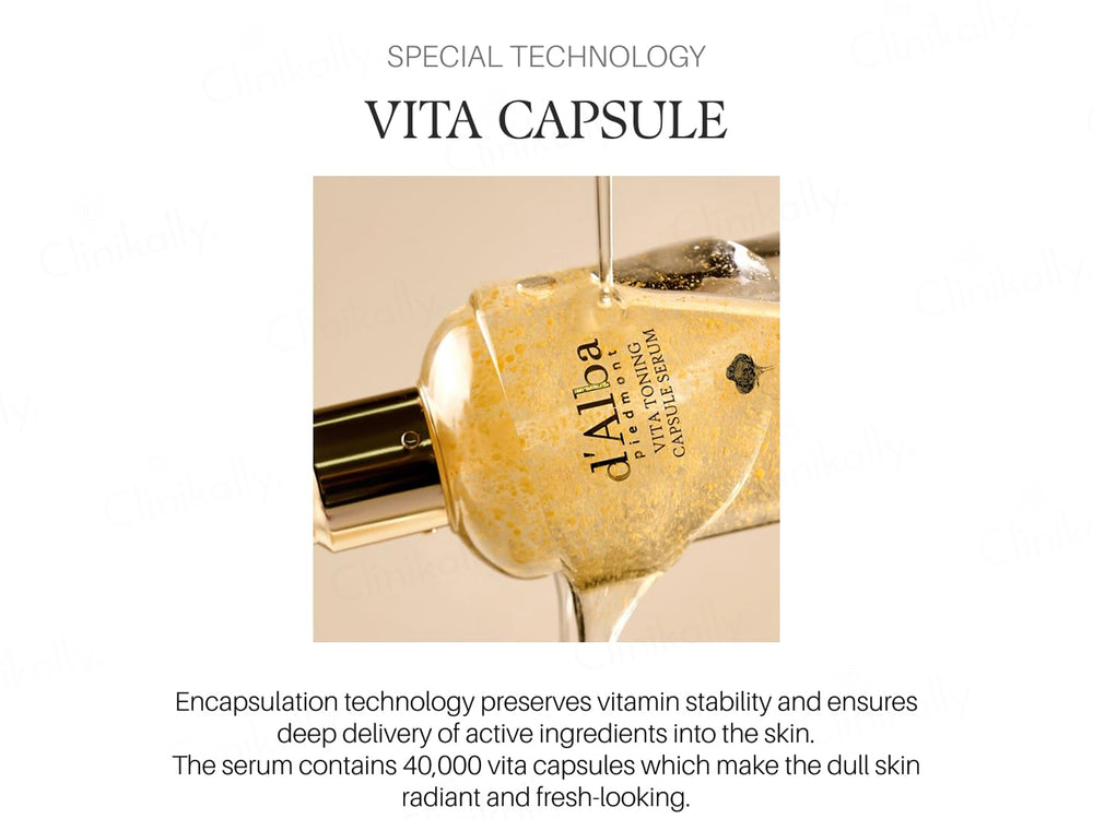 D'Alba Vita Toning Anti-Aging Capsule Serum