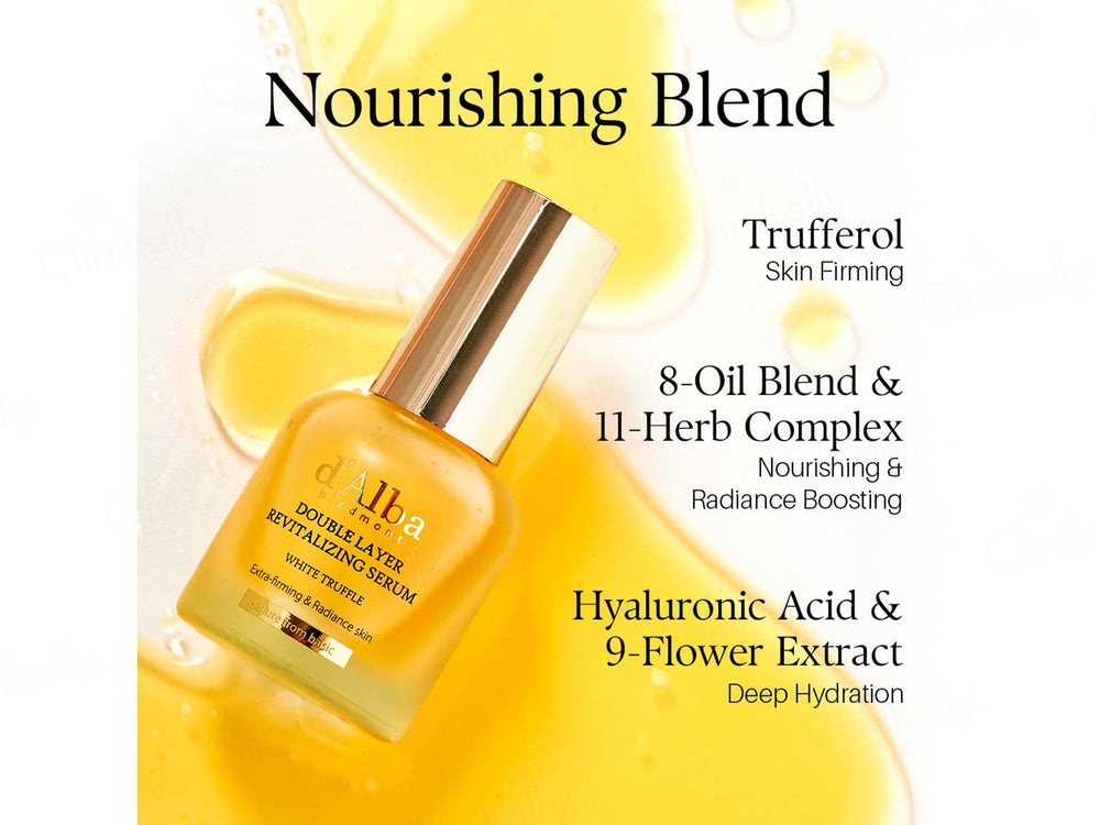 D'Alba White Truffle Double Layer Revitalizing Face Serum