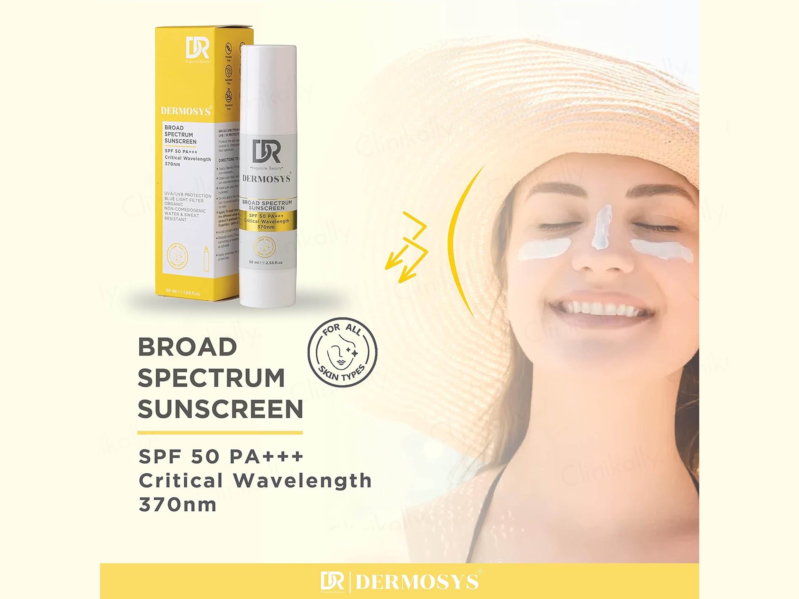 Dermosys Broad Spectrum Sunscreen SPF 50 PA+++
