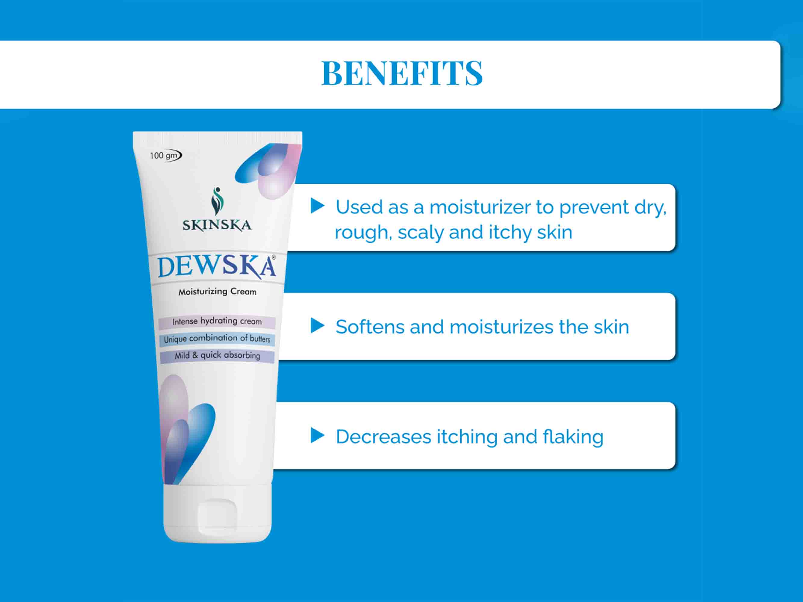 DewSka Moisturizing Cream - Clinikally