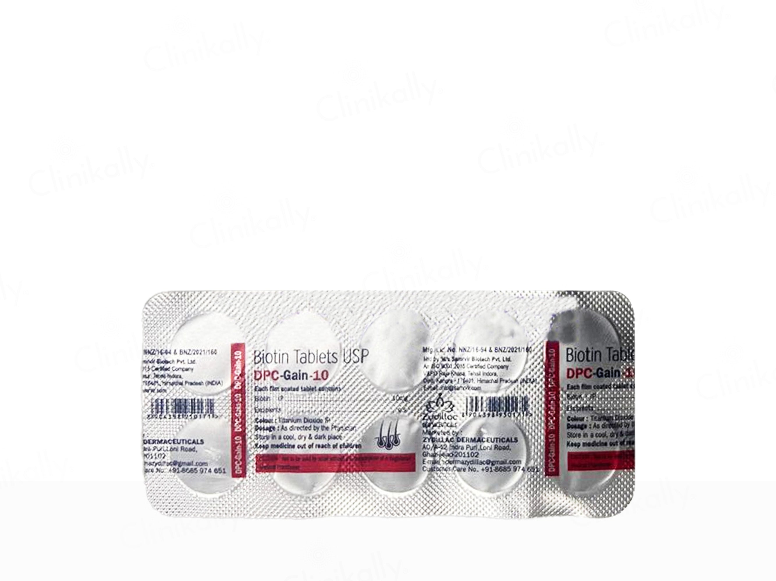 DPC-Gain-10 Tablet