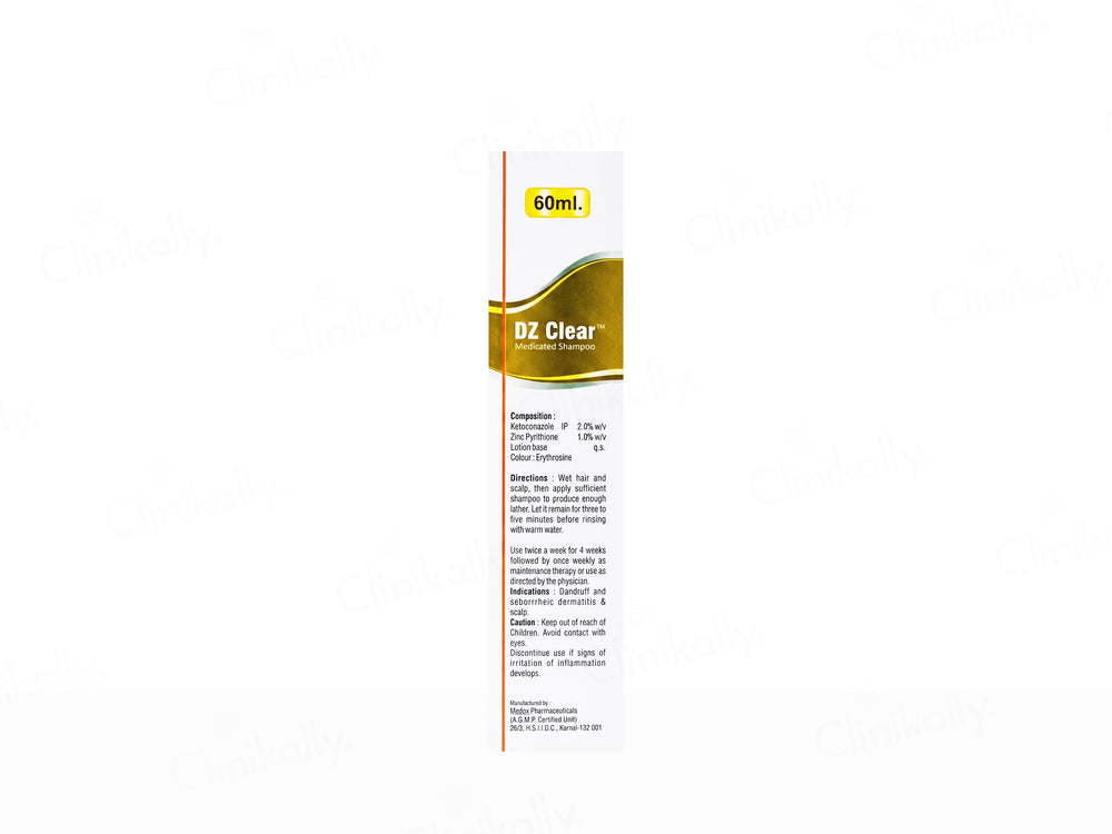 DZ Clear Medicated Shampoo