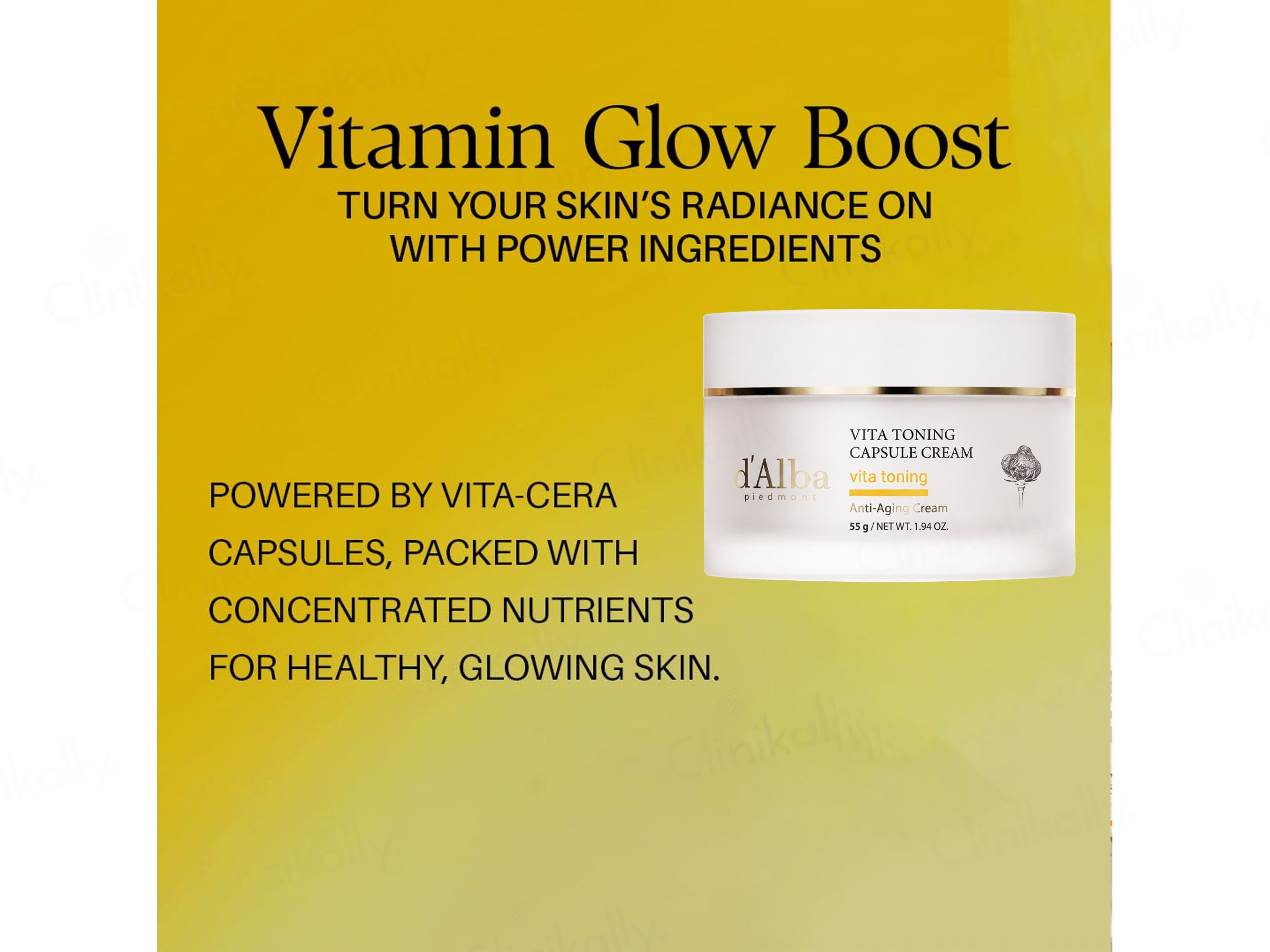 D'Alba Vita Toning Anti-Aging Capsule Cream