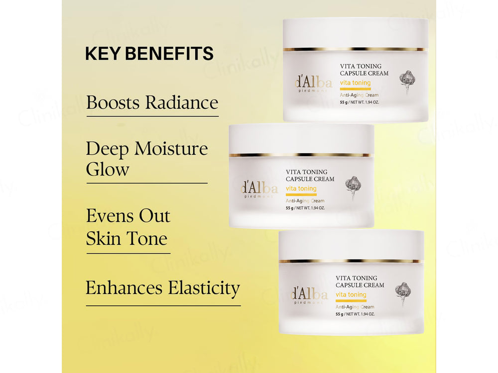 D'Alba Vita Toning Anti-Aging Capsule Cream