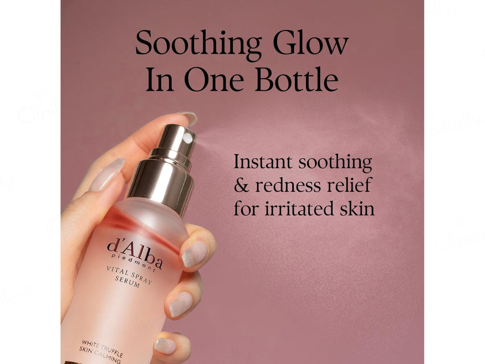 D'Alba White Truffle Skin Calming Vital Spray Face Serum