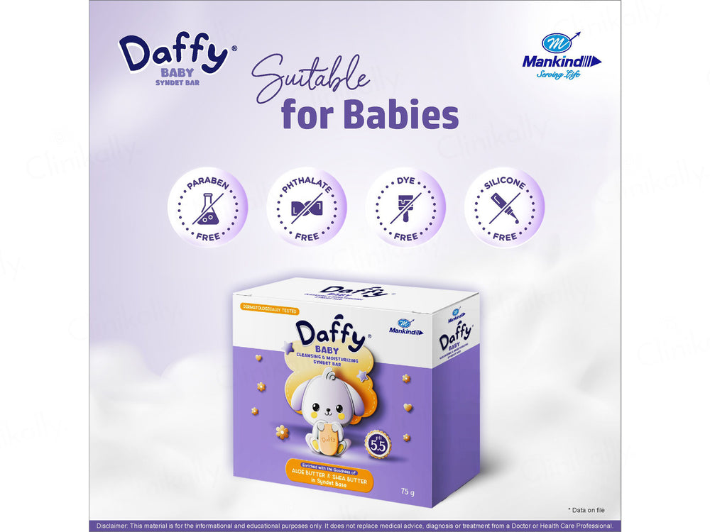 Daffy Baby Cleansing and Moisturising Bathing Bar