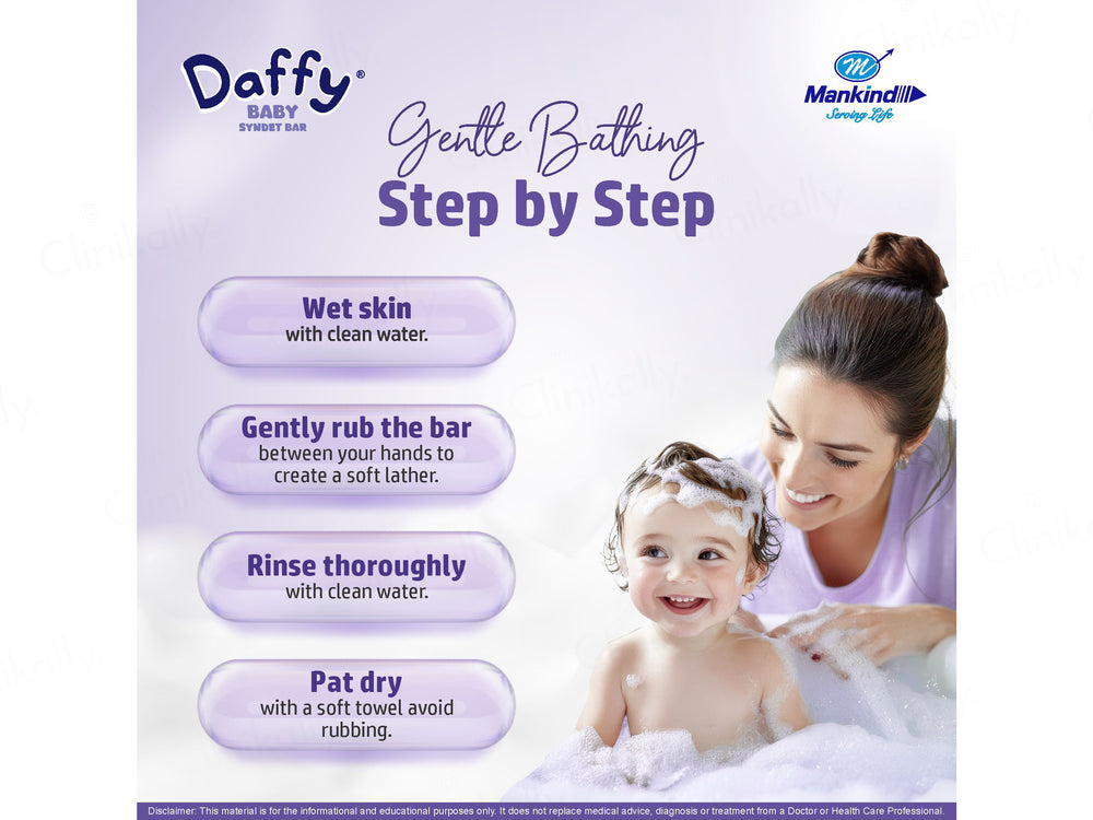 Daffy Baby Cleansing and Moisturising Bathing Bar