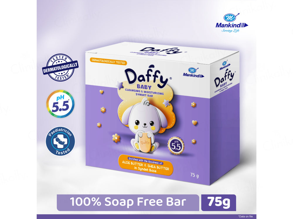 Daffy Baby Cleansing and Moisturising Bathing Bar