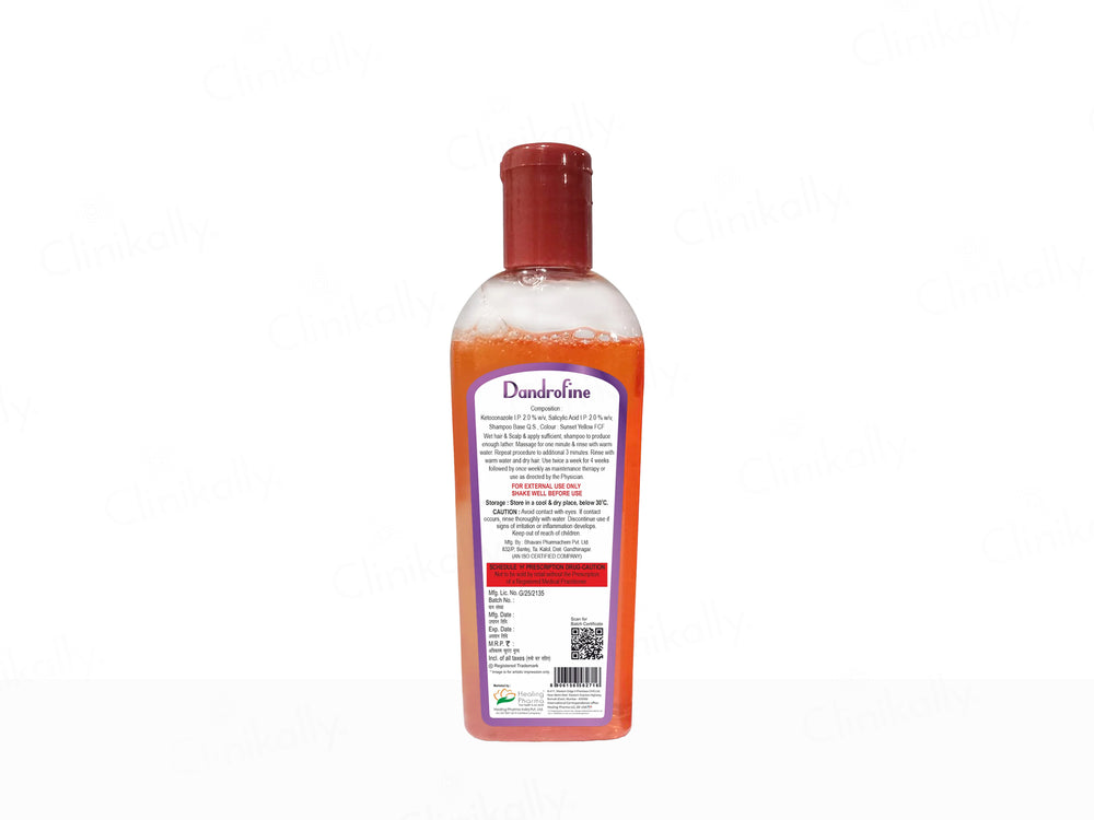 Dandrofine Anti-Dandruff Shampoo