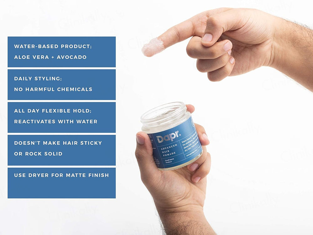 Dapr. Advanced Hair Pomade Gel