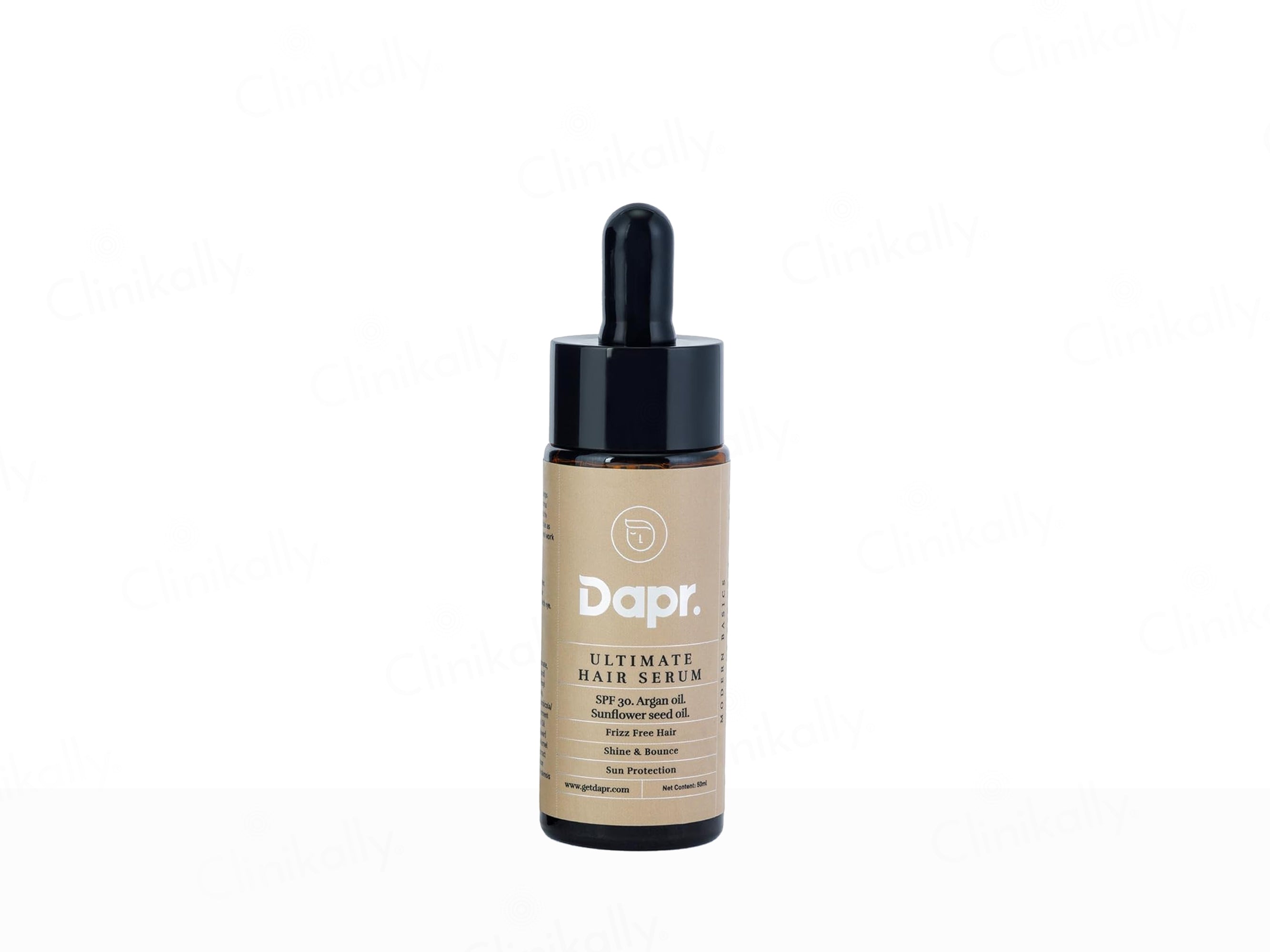 Dapr. Argan Oil & Sunflower Seed Oil Ultimate Hair Serum SPF 30