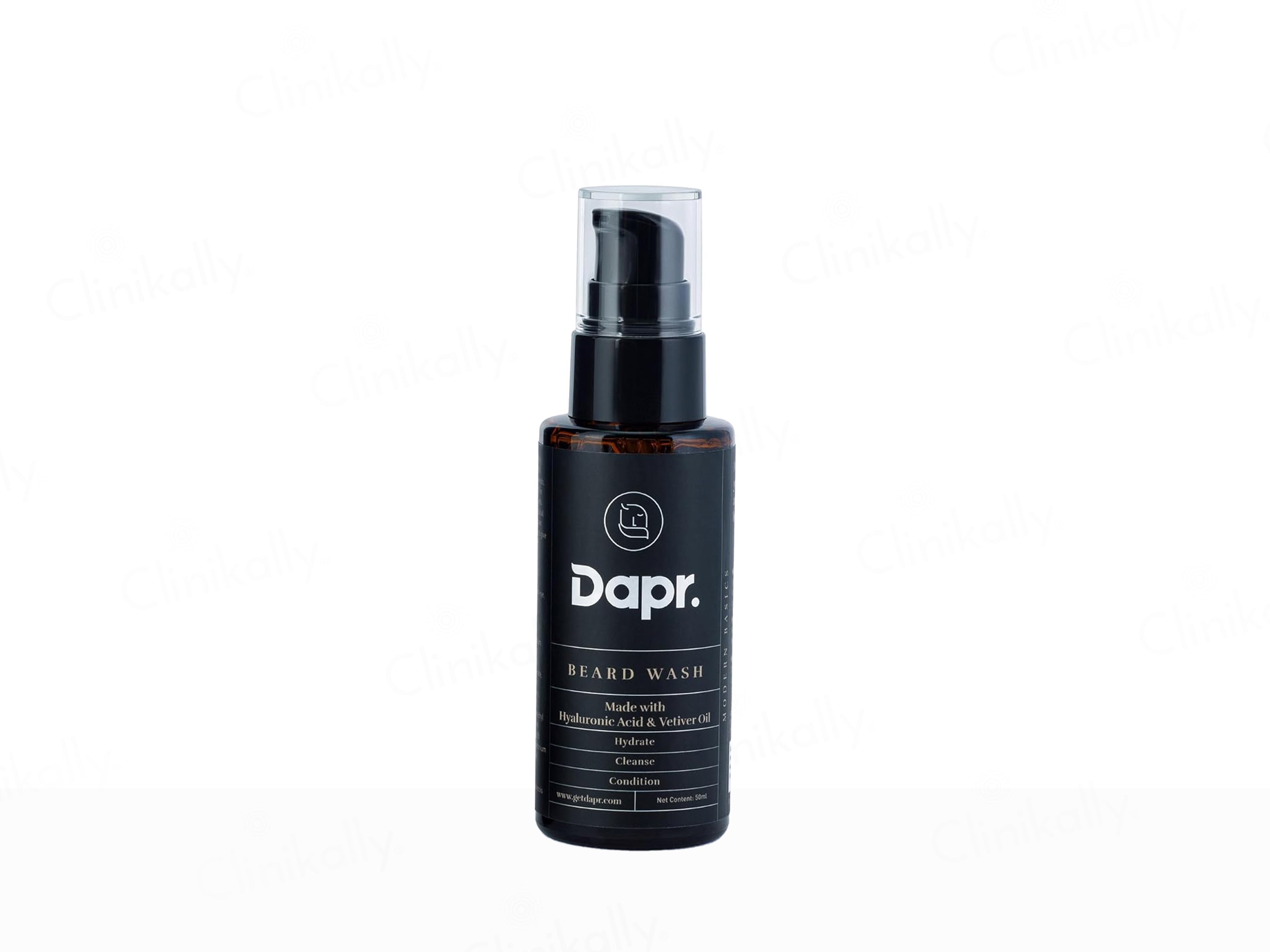 Dapr. Beard Wash With Hyaluronic Acid & Vetiver Oil