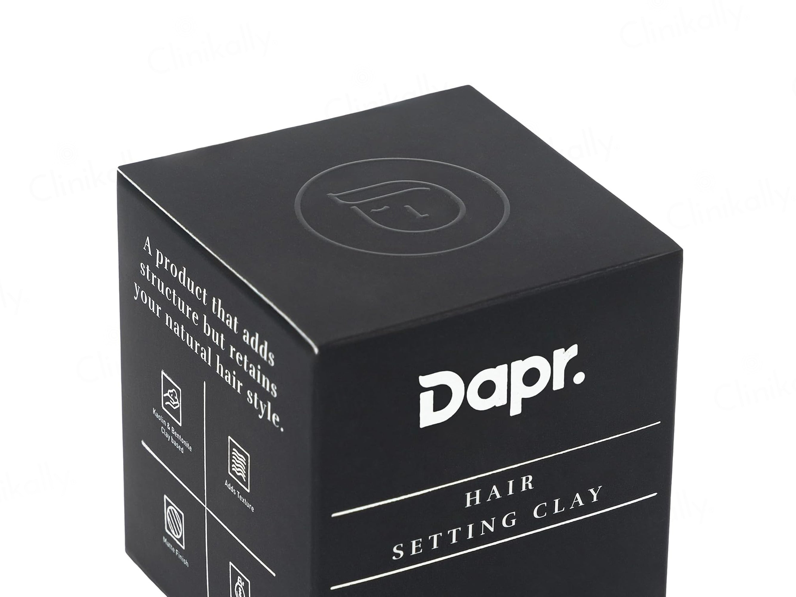 Dapr. Hair Setting Clay For Sculpted Hair