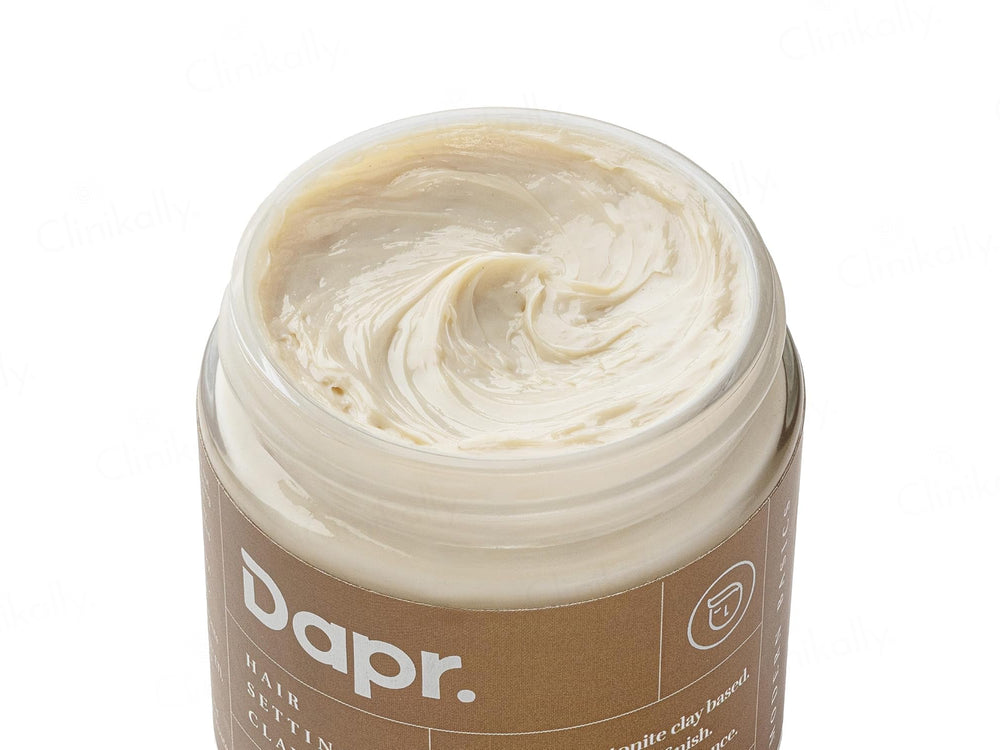 Dapr. Hair Setting Clay For Sculpted Hair