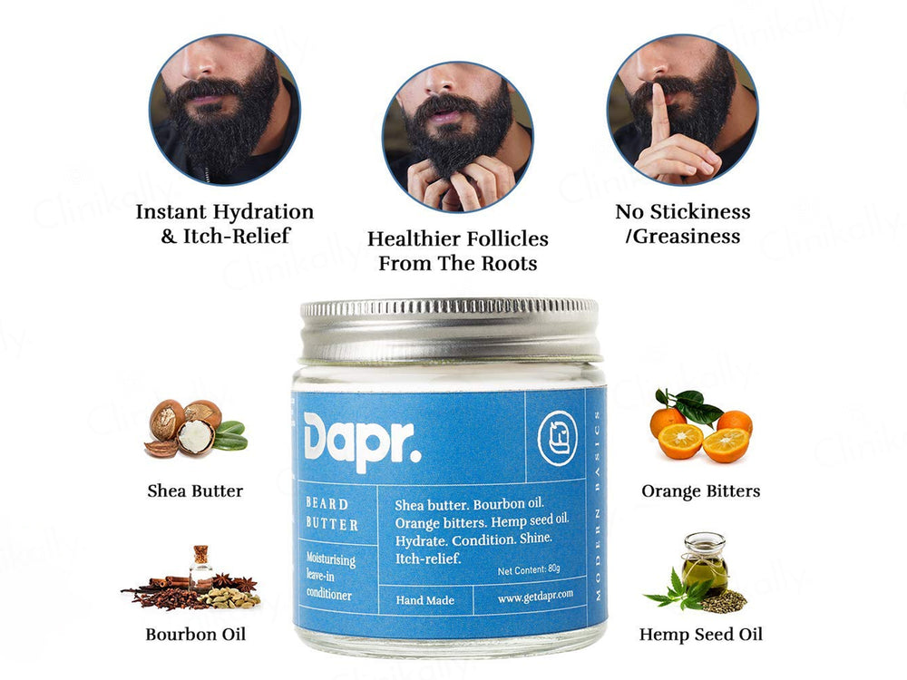 Dapr. Moisturising Leave-In Beard Butter Conditioner