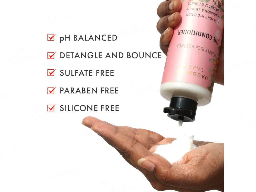 Daughter Earth Purple Rice + Quinoa The Conditioner
