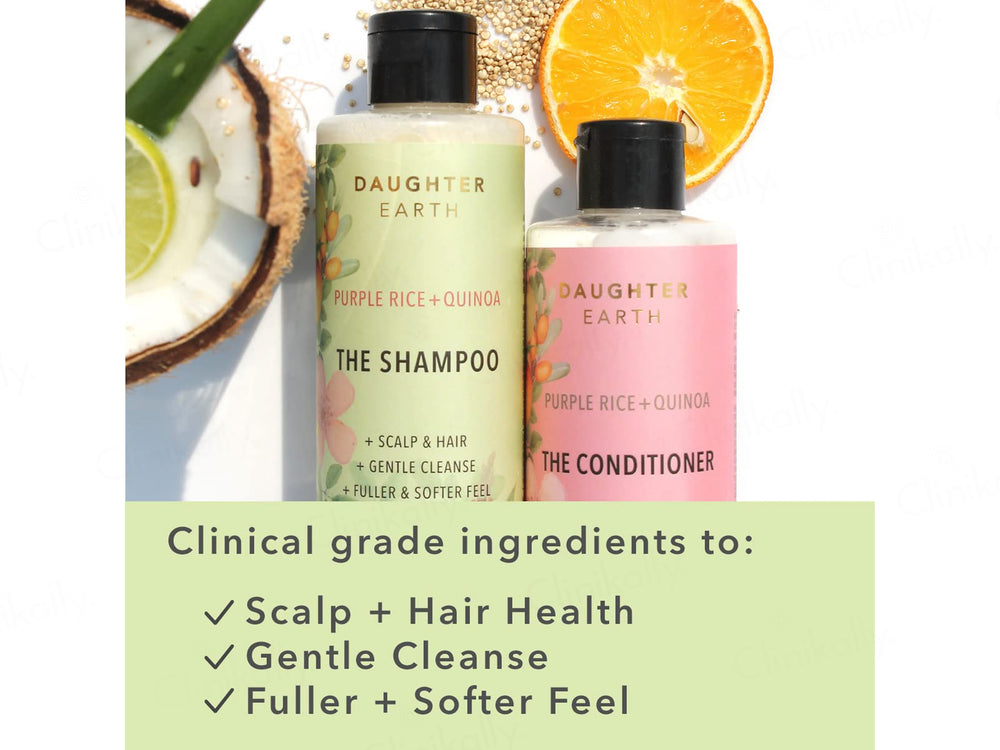 Daughter Earth Purple Rice + Quinoa The Shampoo