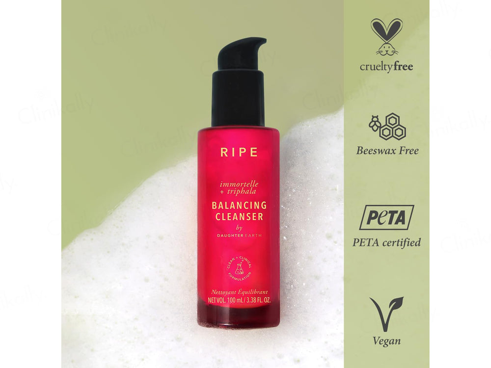Daughter Earth Ripe Immortelle + Triphala Balancing Cleanser