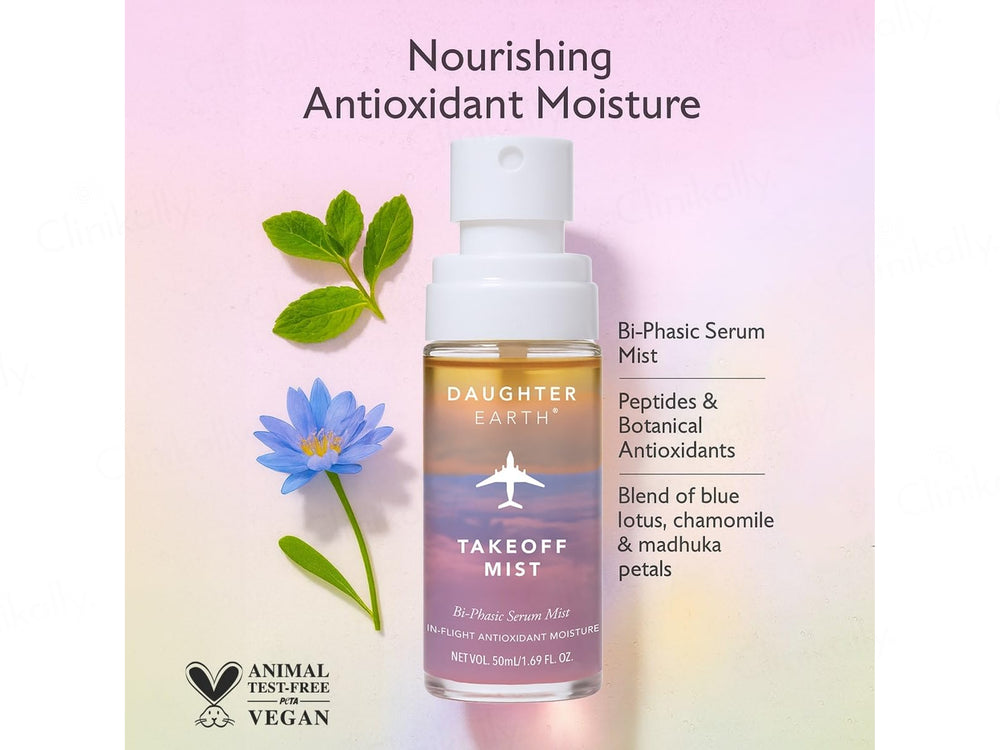 Daughter Earth Takeoff Bi-Phasic Face Serum Mist