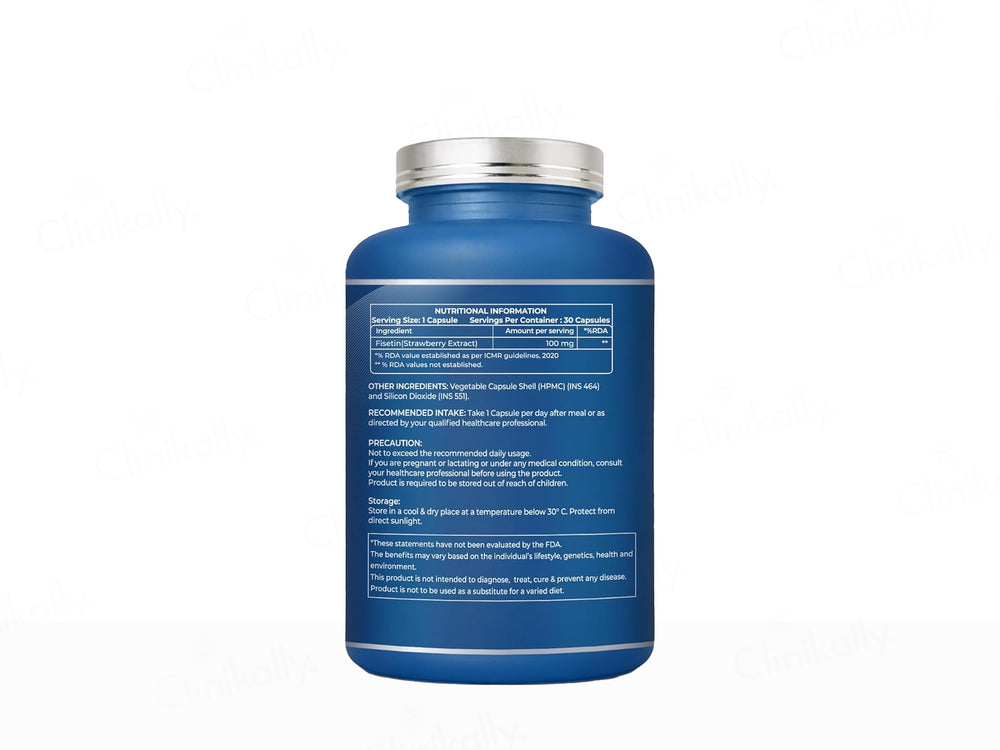 DeAge Fisetin Health Supplement Veg Capsule