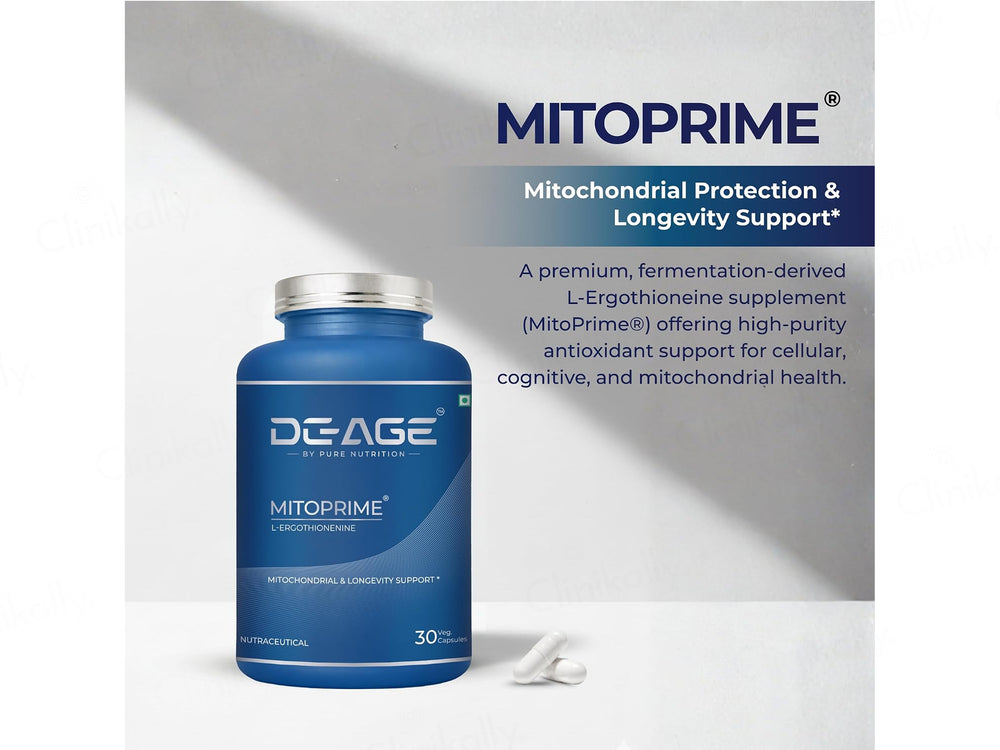 DeAge Mitoprime Nutraceutical Veg Capsule