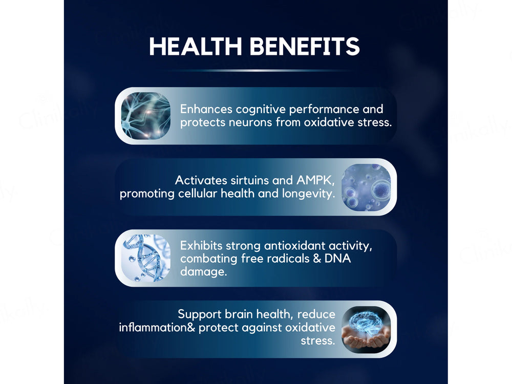 DeAge Trans Pterostilbene Nutraceutical Veg Capsule